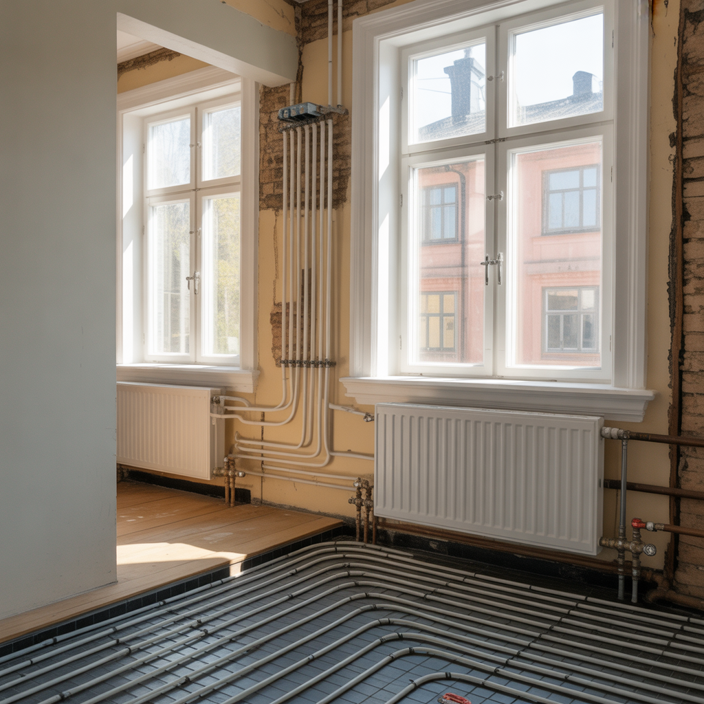 11.Fordelarna med att installera vattenburen varme i ett aldre hus