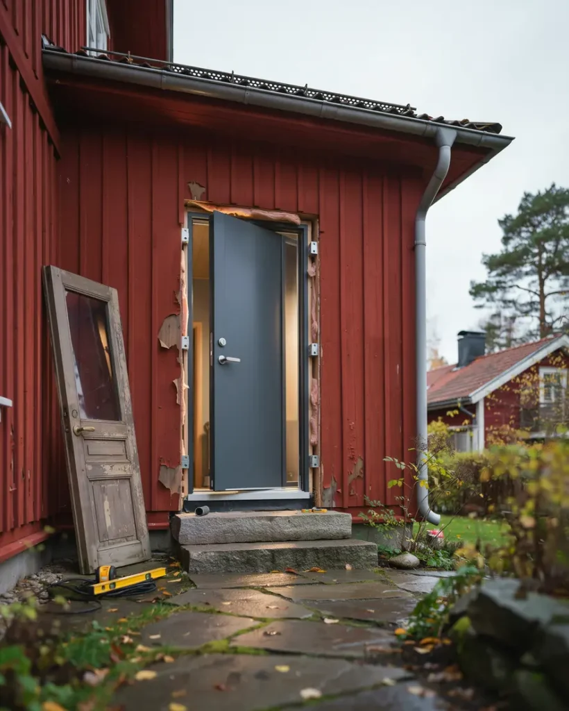byta ytterd rr i villa r tt m tt u v rde och montering f r b ttre trygghet