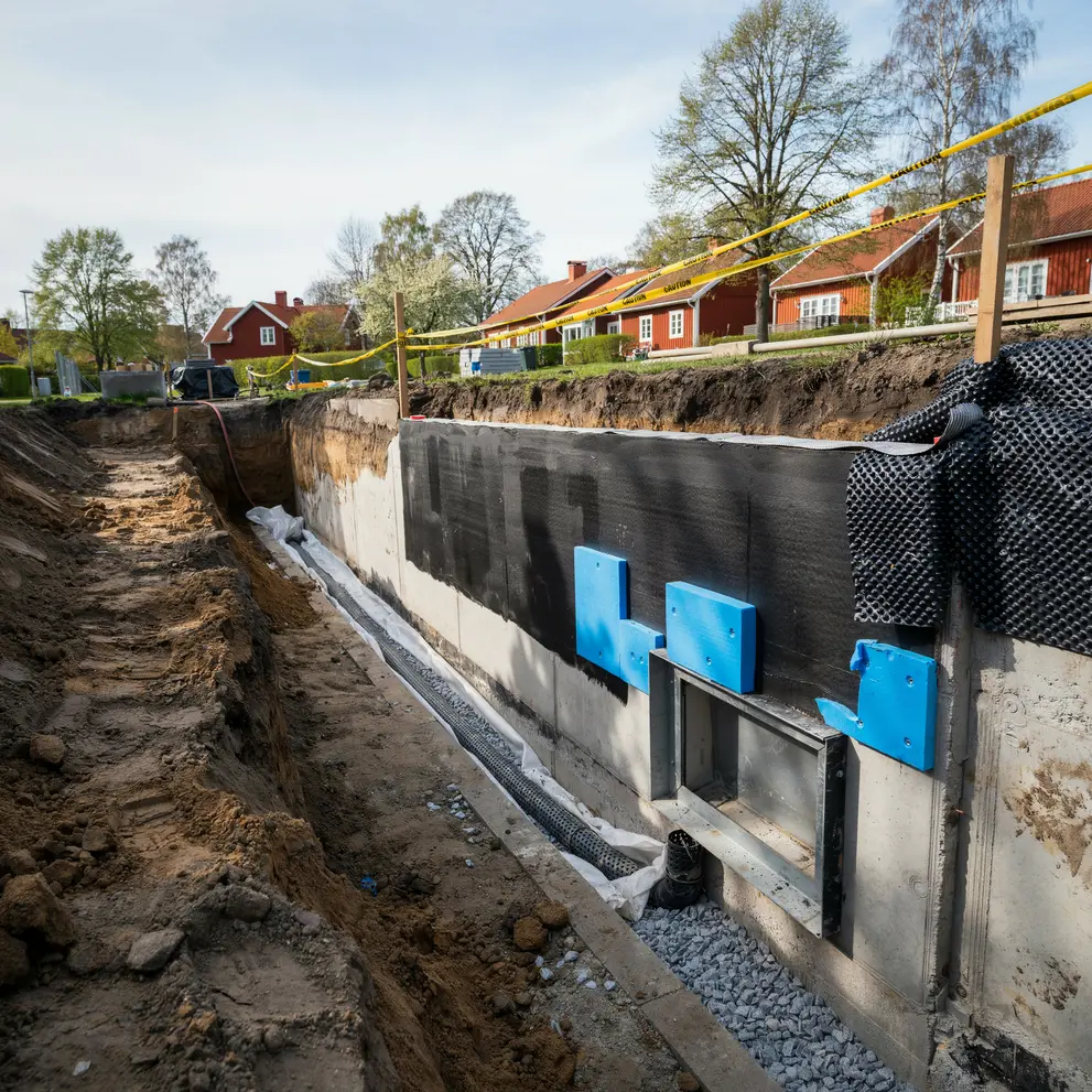 grava ut isolera husgrund renovera kallare i partille savedalen molnlycke i goteborg